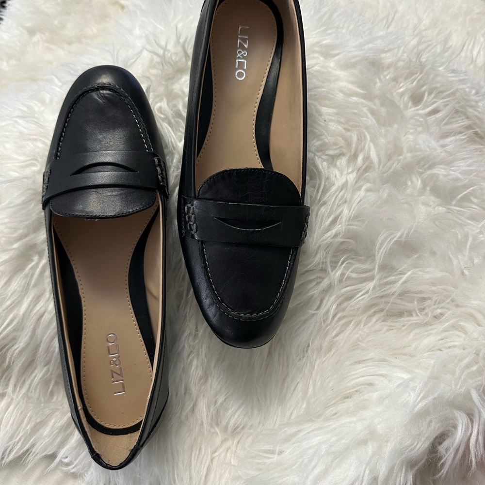liz & co. Black Women's Loafers